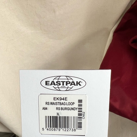 Raf Simons x Eastpak Loop Waistbag Pouch in Burgundy - Picture 7 of 13